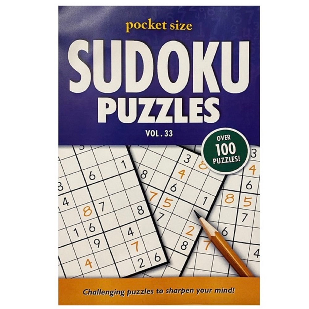 Kapp Pocket Size Sudoku Volume 8 Puzzle Book NWT